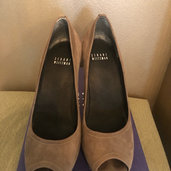 Stuart Weitzman open toe pumps - Picture 4 of 5